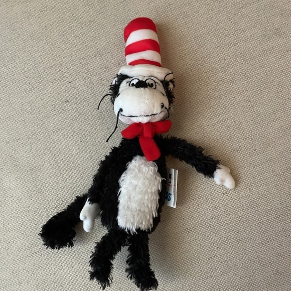 Vintage 2001 Dr. Seuss 2 Plush Finger Puppets - Picture 2 of 11